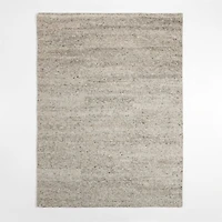 Juneau Wool Grey Area Rug 6'x9'
