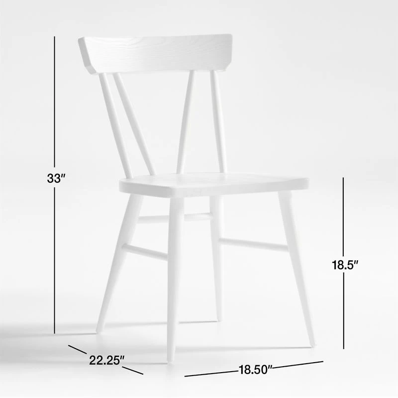 Juni Bleached Ash Dining Chair