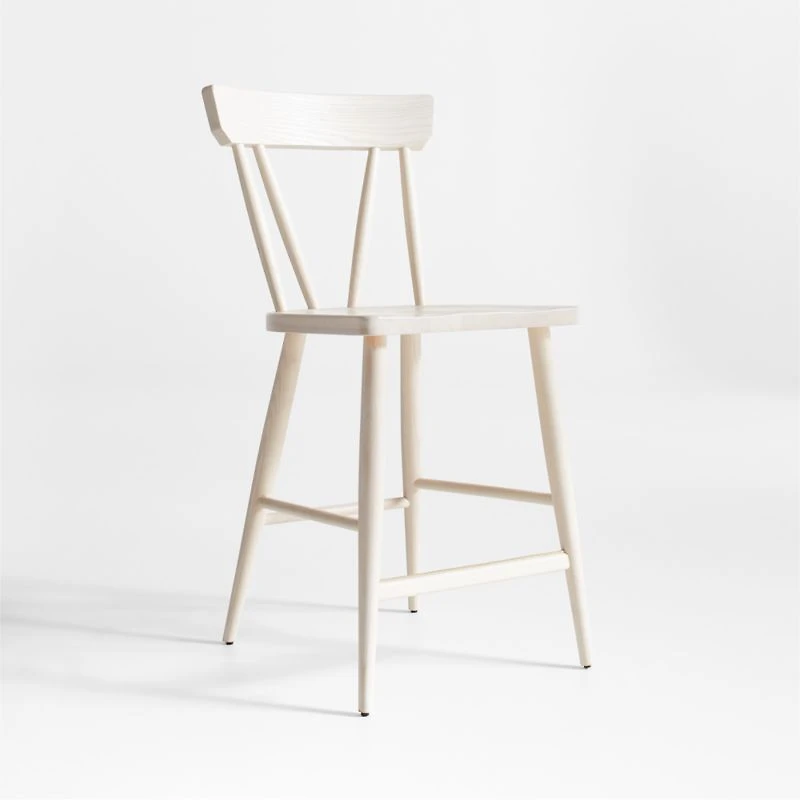 Juni Bleached Ash Counter Stool