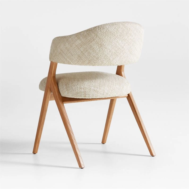 Juniper Upholstered Curved Back Dining Chair
