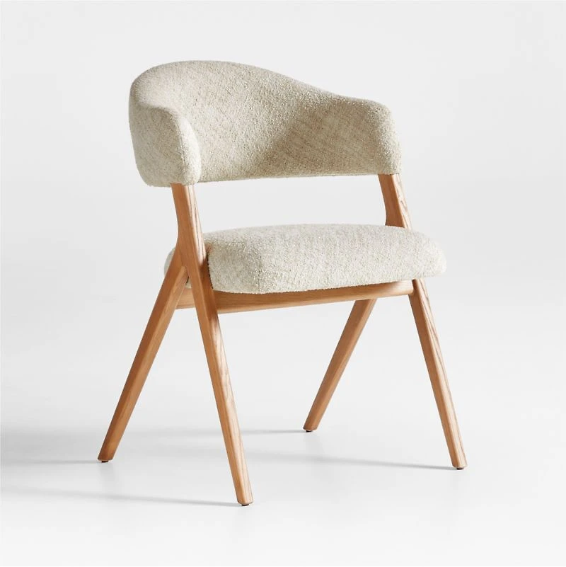 Juniper Upholstered Curved Back Dining Chair