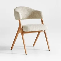 Juniper Upholstered Curved Back Dining Chair