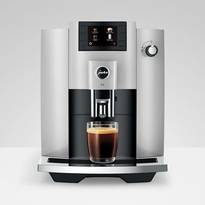 JURA ® E6 Platinum Espresso Machine