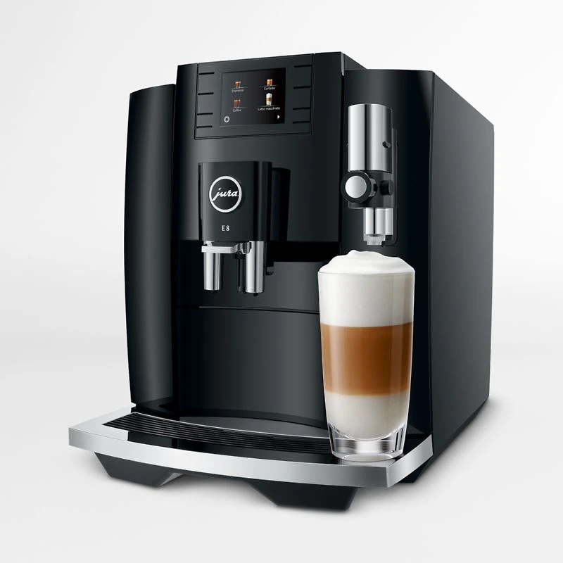 JURA ® E8 Piano Black Espresso Machine
