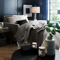 Siesta Grey Full/Queen Blanket