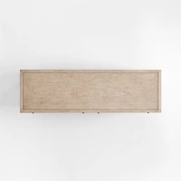Keane 64" Weathered Natural Solid Wood 6-Drawer Dresser