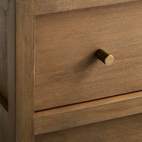 Keane 40" Driftwood Storage Bookcase, Set of 2