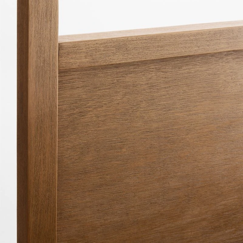 Keane Solid Driftwood Full Canopy Bed