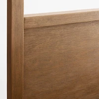 Keane Solid Driftwood Full Canopy Bed