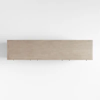 Keane 83.5" Weathered Natural Solid Wood 9-Drawer Dresser