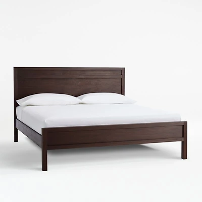Keane Espresso Wood King Bed