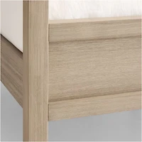 Keane Weathered Natural Solid Wood Full Canopy Bed