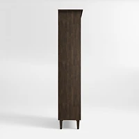 Kendall Charcoal Cherry Bookcase