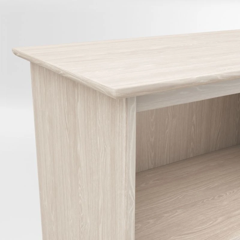 Kendall Pickled Oak Bookcase