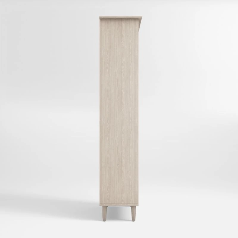Kendall Pickled Oak Bookcase