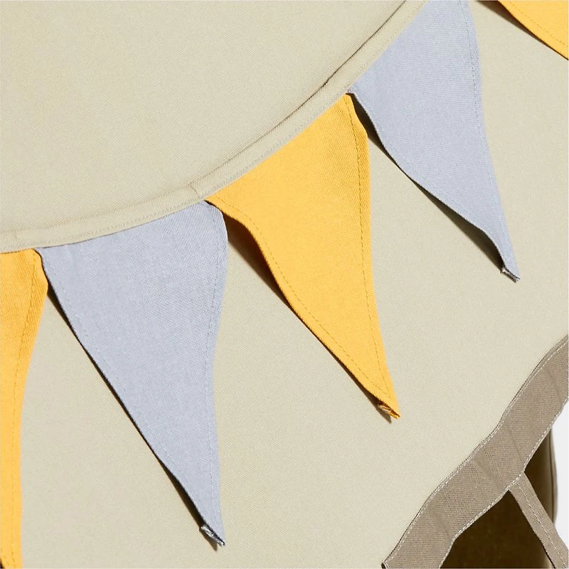 Khaki Green Collapsible Kids Canvas Play Tent