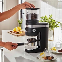 KitchenAid ® Matte Black Burr Coffee Grinder