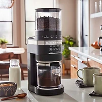 KitchenAid ® Matte Black Burr Coffee Grinder