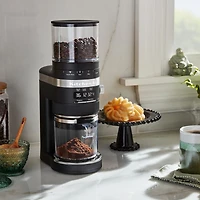 KitchenAid ® Matte Black Burr Coffee Grinder