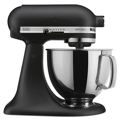 KitchenAid ® Artisan® Series Cast Iron Black 5-Quart Tilt-Head Stand Mixer
