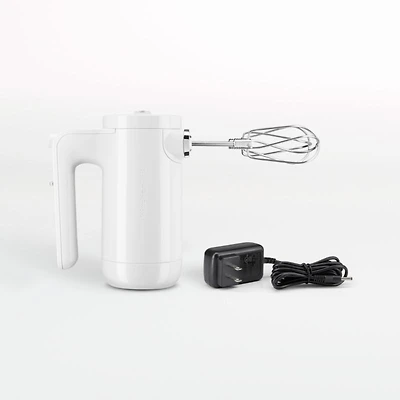 KitchenAid ® White Cordless Hand Mixer