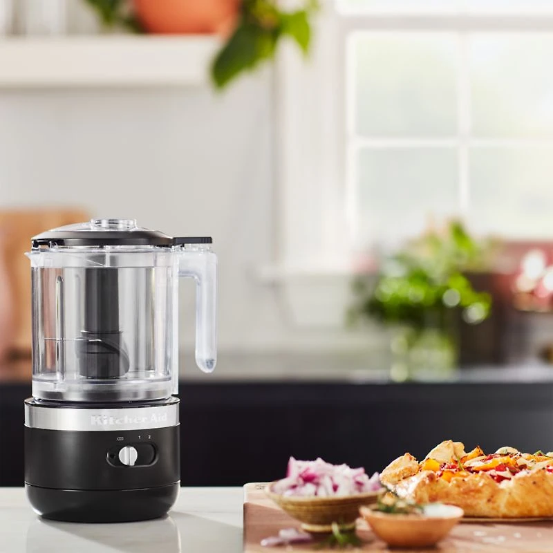 KitchenAid ® Black Cordless 5-Cup Mini Food Chopper