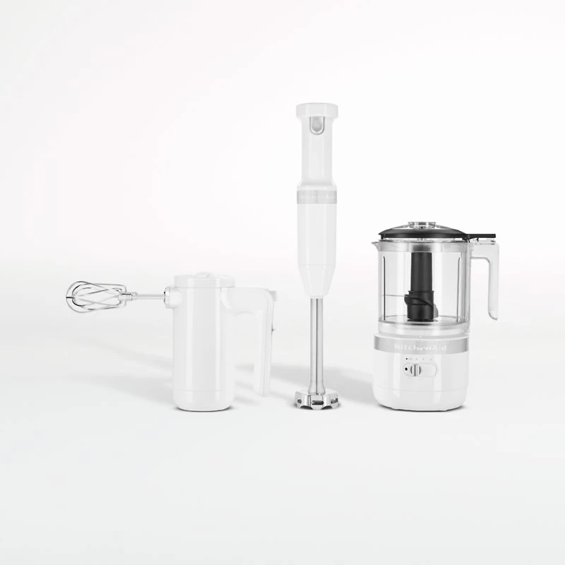 KitchenAid ® White Cordless Hand Mixer