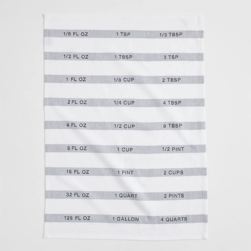 Kitchen Conversion Organic Cotton Dish Towel