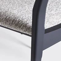 Klee Grey Bouclé Dining Chair