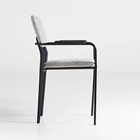 Klee Grey Bouclé Dining Chair