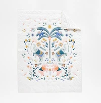 Koshi Wild Animal Organic Cotton Kids Twin Quilt