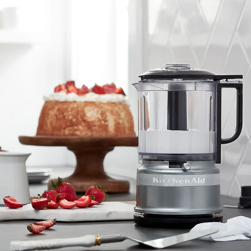 KitchenAid ® Contour Silver 5-Cup Food Chopper