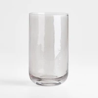 Kuruwa 16-Oz. Grey Hammered Glass Tumbler by Eric Adjepong