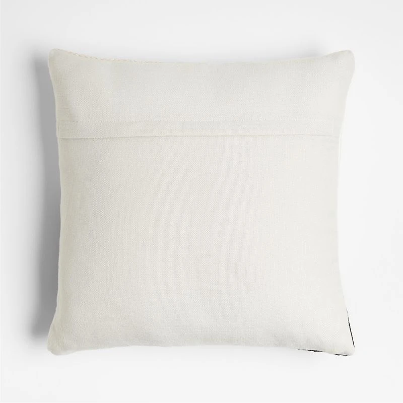 Monterey 20"x20" Black Outdoor Throw Pillow by Lucia Eames™
