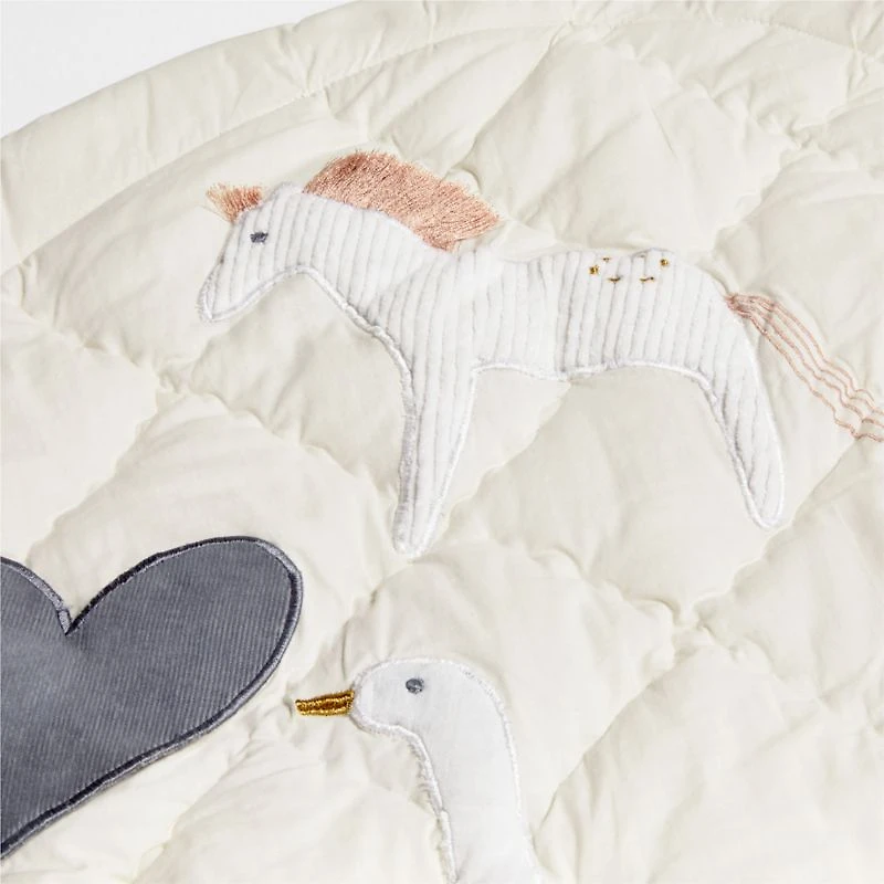 Chillin Heart Baby Activity Play Mat by Leanne Ford