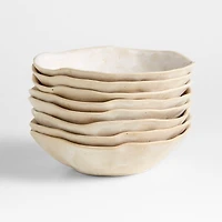 Kiln Off-White Pasta Bowl by Leanne Ford