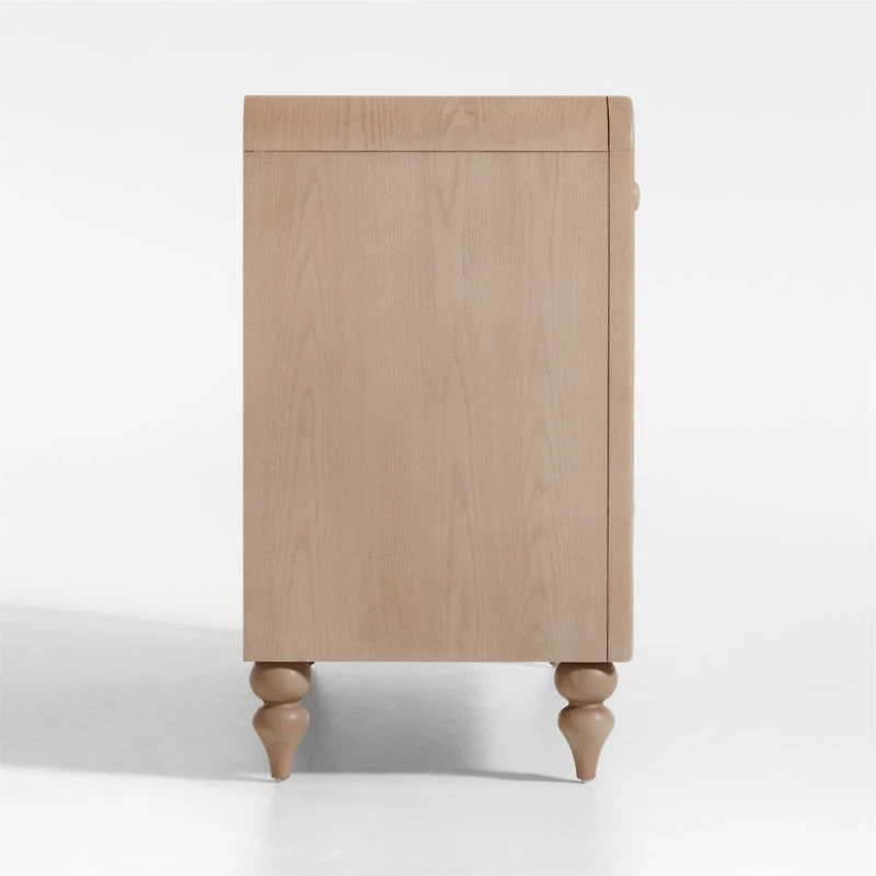 Lennox 53" Natural Wood 7-Drawer Dresser by Leanne Ford