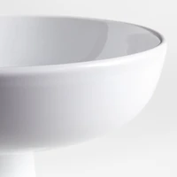 Garden Fountain Medium Earthenware Pedestal Bowl by Laura Kim