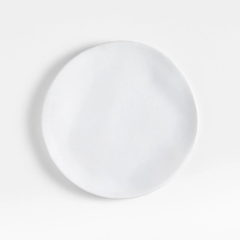 Petals White Stoneware Salad Plate by Laura Kim