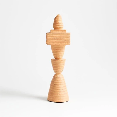 La Struttura Terracotta Sculpture by Athena Calderone