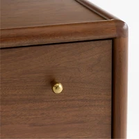 Lafayette 72" Walnut Wood 9-Drawer Dresser