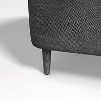 Lafayette Charcoal Grey Upholstered Tall Queen Bed