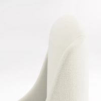 Lafayette Ivory Upholstered Tall Queen Bed
