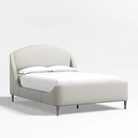 Lafayette Mist Grey Upholstered Full Bed