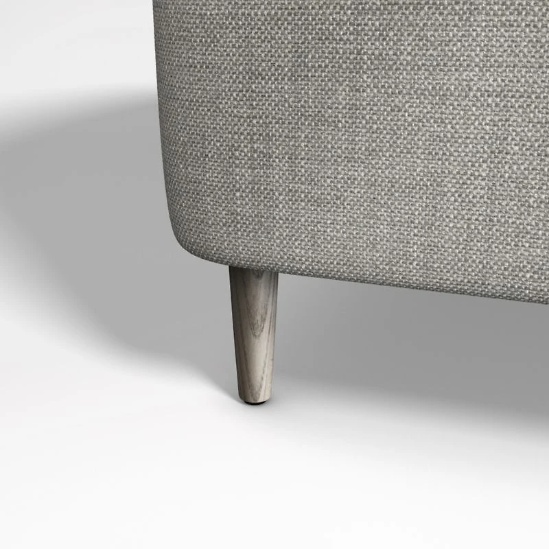 Lafayette Mist Grey Upholstered Full Bed