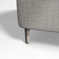 Lafayette Mist Grey Upholstered Full Bed