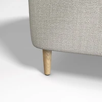 Lafayette Natural Beige Upholstered King Bed