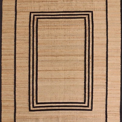 Lagos Jute and Wool Blend Handwoven Area Rug 8'x10