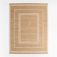 Lagos Jute and Wool Blend Handwoven Area Rug 10'x14