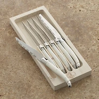 Jean Dubost Laguiole ® Ivory  Steak Knives, Set of 6